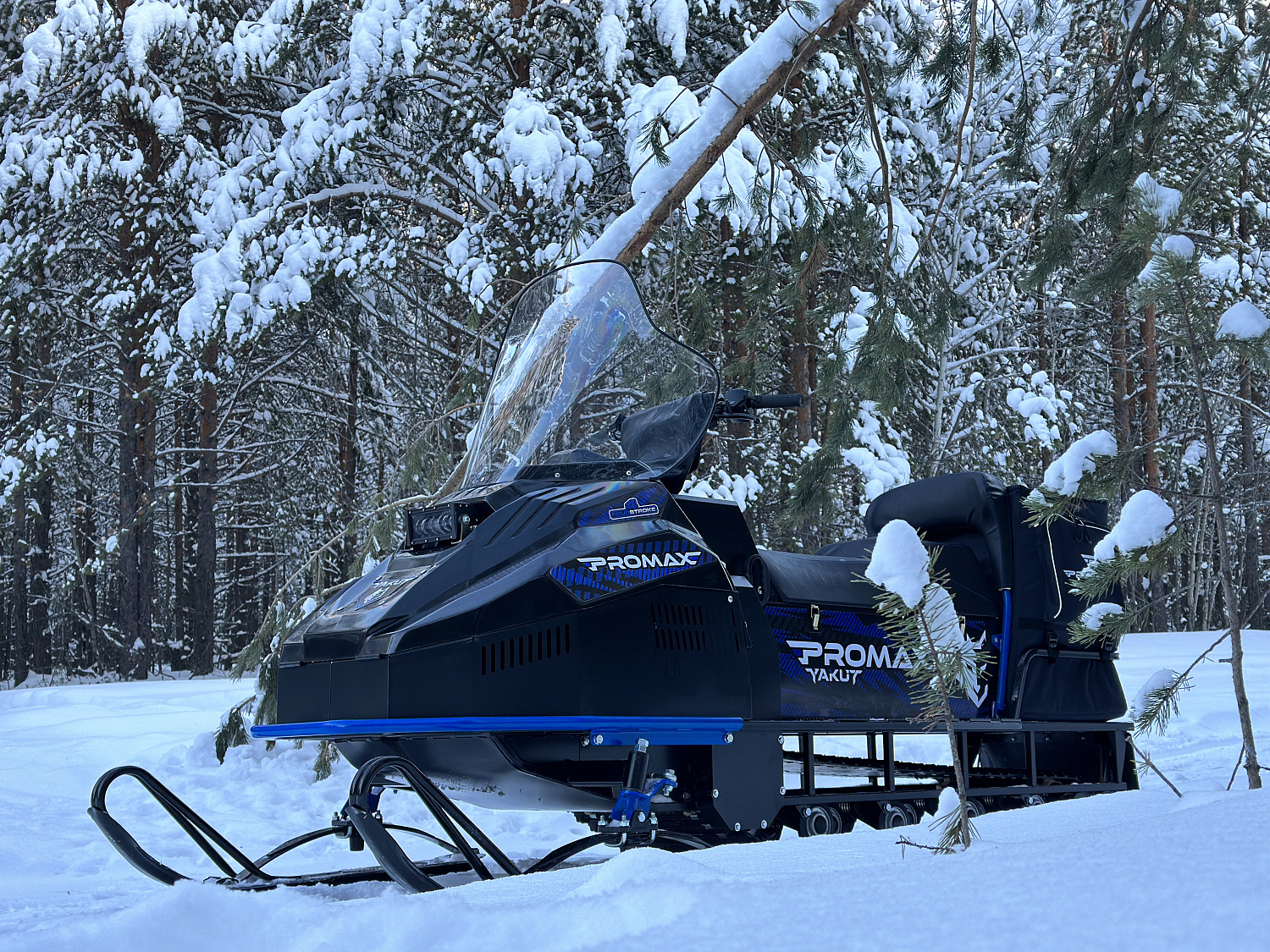 Снегоход PROMAX YAKUT 500 LONG 2.0 4T 27 в Новокузнецке